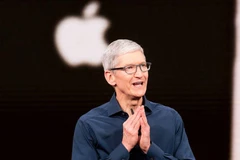 Giám đốc điều hành Apple Tim Cook đã lần đầu lọt vào danh sách tỷ phú. (Nguồn: Sky News)