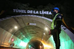 Đường hầm dài nhất Mỹ Latinh Tunel de la Linea đi vào hoạt động