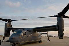 Lực lượng phòng vệ Nhật Bản bắt đầu triển khai máy bay vận tải Osprey