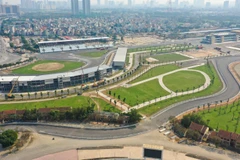 Đường đua Hà Nội được hy vọng là một trong những đường đua thử thách nhất trong lịch sử giải đua xe Công thức 1. (Ảnh: VGPC)