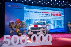 Toyota Việt Nam kỷ niệm cột mốc xuất xưởng chiếc xe thứ 500.000 và chào đón mẫu Fortuner quay trở lại lắp ráp. (Ảnh nguồn: TMV)