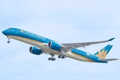 Siêu máy bay Airbus A350 XWB của Vietnam Airlines. (Ảnh: Vietnam Airlines cung cấp)