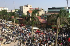 Ùn tắc giao thông tại các đô thị lại có xu hướng mở rộng và kéo dài. (Ảnh: Thanh Tâm/Vietnam+)