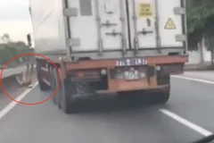 "Tài xế container hất văng cảnh sát giao thông là cố tình giết người"