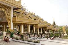 Cố đô Yangon - nơi có nhiều di tích và thắng cảnh Phật giáo tại Myanmar. (Ảnh minh họa: Báo Ảnh Việt Nam/TTXVN)