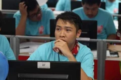 Sinh viên Phạm Văn Hạnh (Ảnh: Nguyễn Hương/Vietnam+)