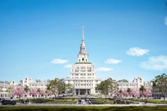Mô hình Đại học VinUni (Ảnh: Vingroup)