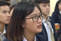 Thí sinh Hà Nội sẽ thi vào lớp 10 với bốn môn Lịch sử, Ngoại ngữ, Toán và Ngữ văn. (Ảnh: PV/Vietnam+)