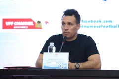 Tân huấn luyện viên đội tuyển futsal Việt , ông Diego Raul Giustozzi. (Ảnh: CTV/Vietnam+) 