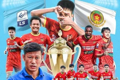 Câu lạc bộ Công an Nhân dân hứa hẹn thu hút số đông cổ động viên đến sân nhà Ninh Bình khi thi đấu ở V-League 2023. (Ảnh: VPF) 