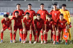 U19 Việt Nam đang thi đấu tốt tại giải U19 Đông Nam Á 2022. (Ảnh: VFF) 