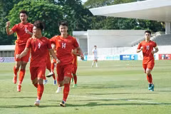 U19 Việt Nam giành chiến thắng đầu tiên tại giải U19 Đông Nam Á 2022 