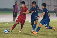 U19 Việt Nam đối đầu U19 Thái Lan cùng quyết tâm phải thắng nhằm quên đi thất bại bị loại ở bán kết. (Ảnh: VFF) 