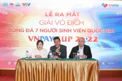 12 trường đại học tham dự giải bóng đá 7 người sinh viên quốc gia 2022