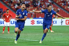 Đội tuyển Thái Lan giành nhiều chức vô địch nhất trong lịch sử giải đấu AFF Cup. (Ảnh: Getty Images)