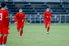U23 tập luyện chỉ với 10 cầu thủ trước trận bán kết gặp Timor Leste