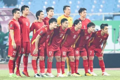 Danh sách đội tuyển Việt Nam tập trung vào tháng 1/2022 vắng những trụ cột như Tuấn Anh, Duy Mạnh. (Ảnh: PV/Vietnam+) 
