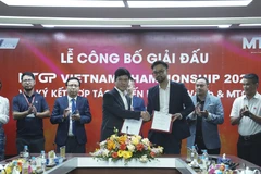 Hình ảnh lễ ký kết hợp tác chiến lược giữa VTVcab và MTGP diễn ra sáng ngày 23/11. (Ảnh: BTC)