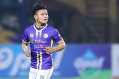 Quang Hải sẽ ra nước ngoài thi đấu sau khi hết hợp đồng với Hà Nội FC vào ngày 12/4.(Ảnh: PV/Vietnam+)