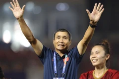 HLV Mai Đức Chung đã duy trì thành công cho bóng đá nữ Việt Nam nhiều năm qua. (Ảnh: Hoàng Linh/TTXVN) 