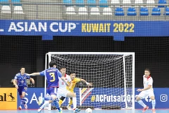 Đội tuyển futsal Việt Nam đang từng bước tiến sâu tại Vòng chung kết futsal châu Á 2022. (Ảnh: VFF) 
