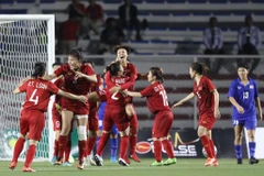 Vận động viên nữ là đầu tàu của thể thao Việt Nam ở SEA Games. (Ảnh: PV/Vietnam+)