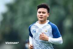 [Photo] Quang Hải tập luyện trước tin đồn sớm chia tay Hà Nội FC