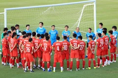 Đội tuyển Việt Nam đặt mục tiêu vô địch AFF Cup 2022. (Ảnh: VFF)