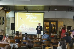 Họp báo lễ hội 'Ngày Tapa Thế giới' lần đầu tiên tại Việt Nam. (Ảnh: PV/Vietnam+)