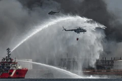 Cuba đề nghị Mỹ hỗ trợ khôi phục hoạt động kho nhiên liệu bị cháy