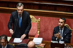Italy: Chính phủ liên minh của Thủ tướng Draghi có nguy cơ tan rã