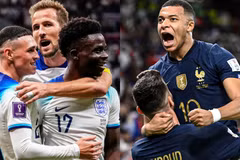Tứ kết World Cup 2022: Anh và Pháp đối đầu trong trận chung kết sớm