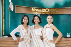 Theo chân top 3 Hoa hậu các dân tộc khám phá NovaWorld Ho Tram