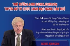Thủ tướng Anh Boris Johnson tuyên bố từ chức lãnh đạo đảng Bảo thủ