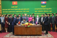 Cuộc họp hai Chủ tịch Ủy ban liên hợp biên giới Việt Nam-Campuchia