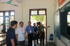 Bộ Giáo dục kiểm tra công tác chuẩn bị Kỳ thi tốt nghiệp THPT 2022