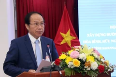 Xây dựng đường biên giới Lào-Việt hòa bình, hữu nghị, cùng phát triển