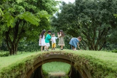 Trẻ con Ecopark được sống tuổi thơ tràn ngập thiên nhiên trong lành