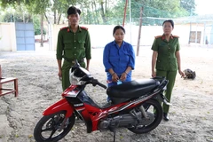 Bắt đối tượng nữ dùng dao cướp tài sản của lái xe ôm ở Tây Ninh