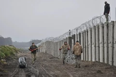 Ukraine bắt đầu xây dựng bức tường dọc biên giới với Belarus