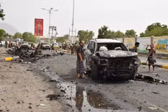 Yemen: Đánh bom vào đoàn xe hộ tống làm ít nhất 7 người thiệt mạng