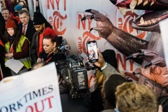 Nhân viên tờ The New York Times đình công lần đầu tiên trong 40 năm