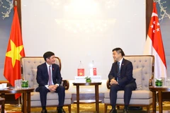 Chủ tịch QH Singapore tiếp Chủ tịch Nhóm hữu nghị Việt Nam-ASEAN
