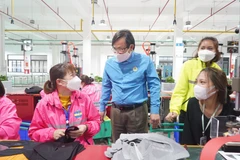 Nghệ An: 4.500 công nhân tại Công ty Viet Glory đã đi làm trở lại