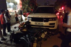 Hiện trường nơi xảy ra vụ việc. (Ảnh: PV/Vietnam+)