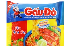 Mỳ Gấu Đỏ tôm chua cay.