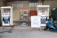 Một cửa hàng xăng dầu dừng bán hàng. Ảnh minh họa. (Ảnh: Hoàng Ngọc/TTXVN)