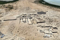 Dấu vết của tu viện vừa được tìm thấy. (Nguồn: AP)