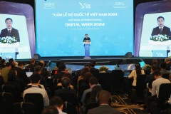 Tuần lễ Số Quốc tế Việt Nam VIDW 2024 chính thức khai mạc tại tỉnh Quảng Ninh. (Ảnh: Lê Anh Dũng)