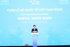 Tuần lễ Số Quốc tế Việt Nam tại Quảng Ninh chính thức khai mạc. (Ảnh: PV/Vietnam+)